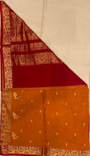 PMK BUMBERG COT SAREES WITH BLOUSE